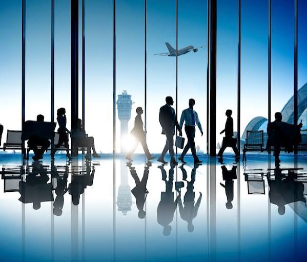 Business travel visual